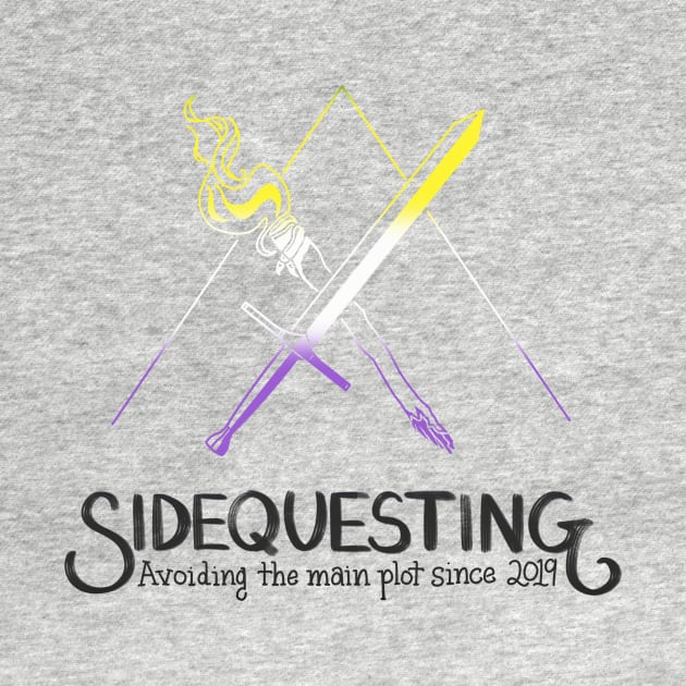 Nonbinary Sidequesting Logo by Sidequesting